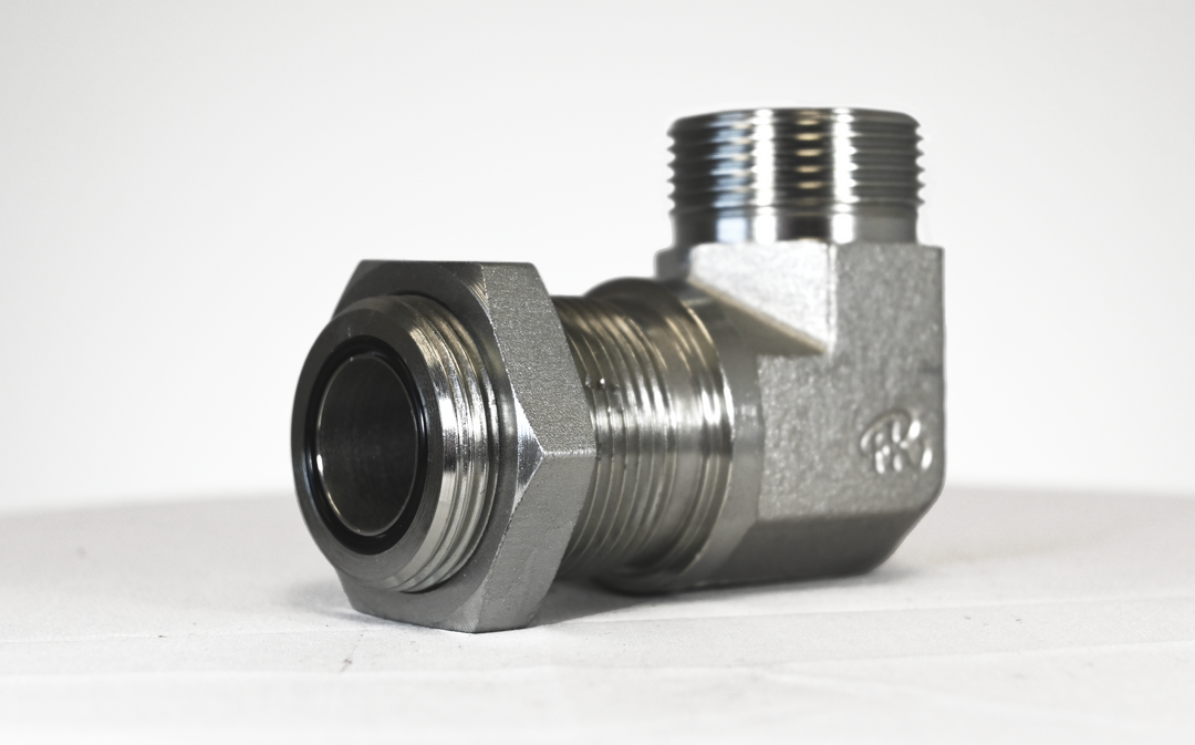 Elbow, 90 degree, 16 ORS Bulkhead