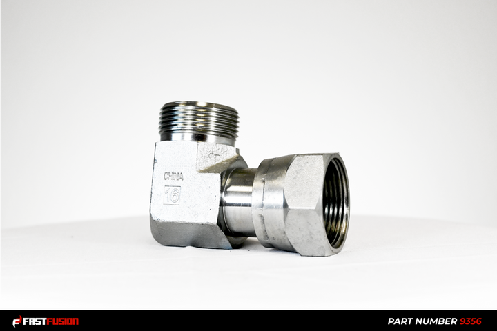 Elbow, 90 degree, 16 ORS Swivel