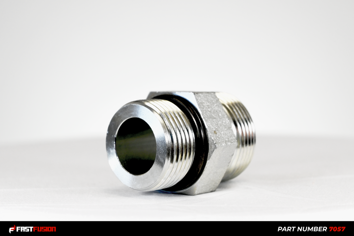Elbow, 90 degree, 1 NPT X 16 ORS, Stainless Steel